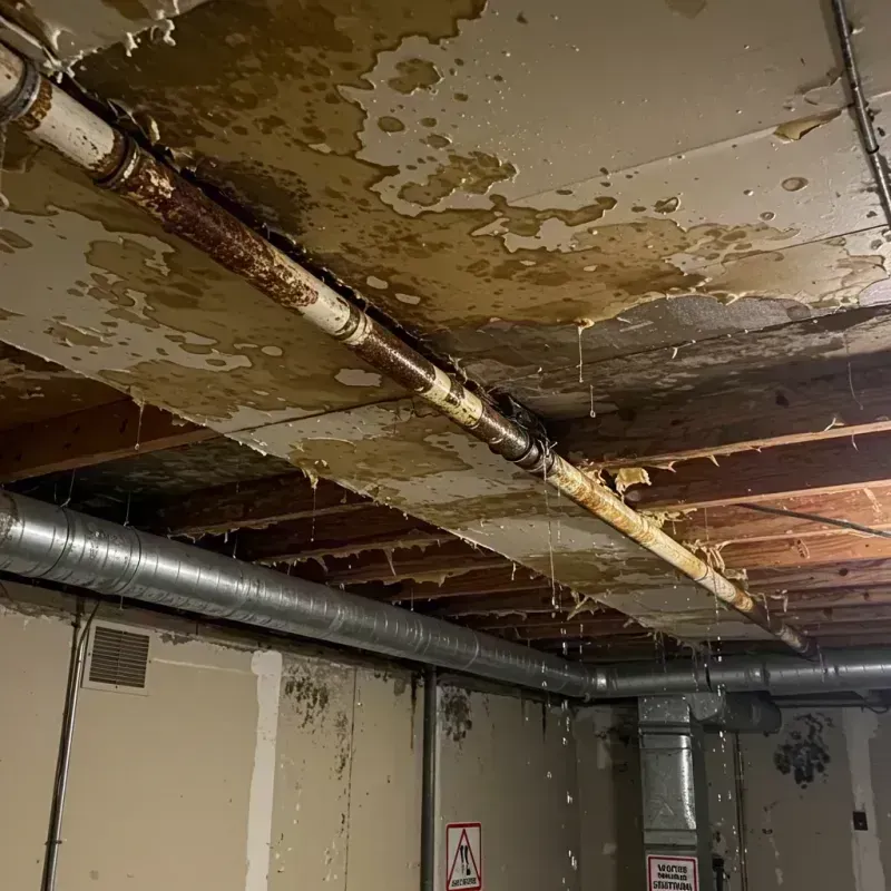 Ceiling Water Damage Repair in Nickerson, KS