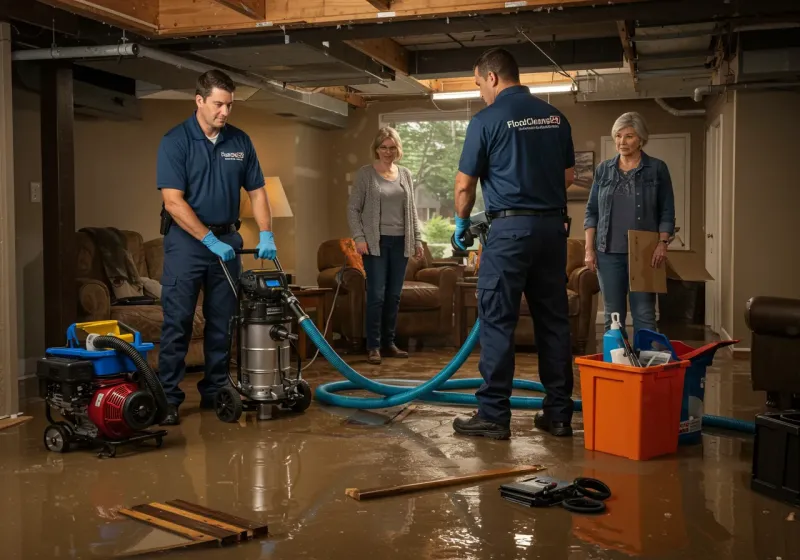 Basement Water Extraction and Removal Techniques process in Nickerson, KS