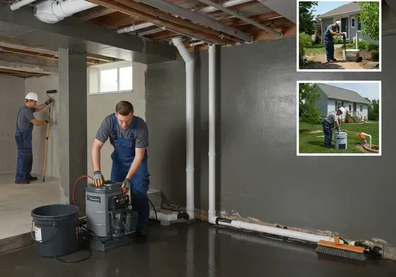 Basement Waterproofing and Flood Prevention process in Nickerson, KS